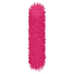 3d pink letter