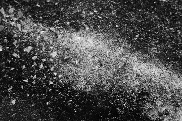 water drops on surface