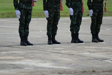 soldiers in uniform