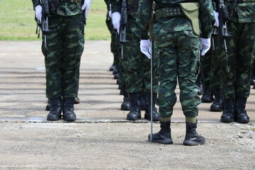 soldiers in military uniform