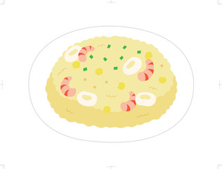 シーフードピラフ