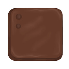 Dark Chocolate Illustration