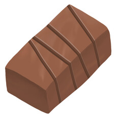Dark Chocolate Illustration