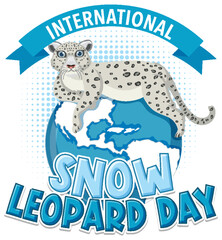 International Snow Leopard Logo Concept