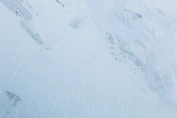 Fototapeta premium blue ice texture background