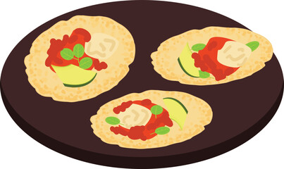 Mexican sandwich icon cartoon vector. Mexico spicy. Taco meal
