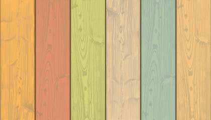 Wooden Planks Autumn Colors Header