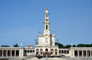 Fototapeta na wymiar Basílica de Nuestra Señora del Rosario de Fátima, Portugal
