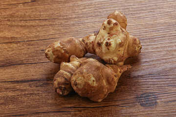 Raw dietary Jerusalem artishoke - topinambur