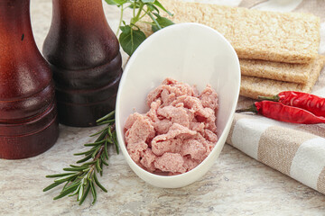 Natural gurmet liver pate spread