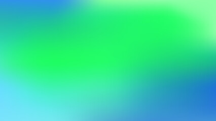 abstract smooth blur green and blue color gradient effect background with blank space for modern decorative graphic design