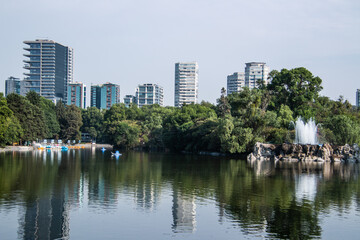 Lago de Chapultepec in Mexico City