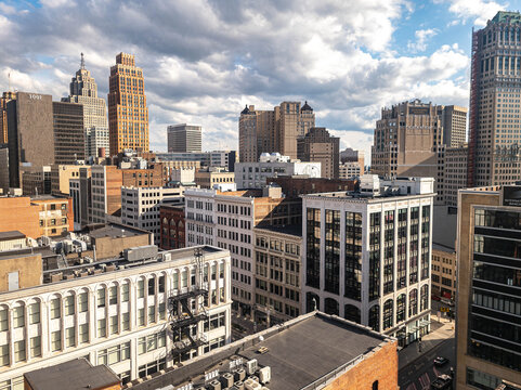 City View Of Downtown Detroit 