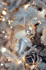 christmas decoration on the tree