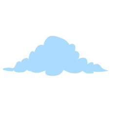 Abstract cloud sky shape background