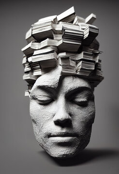 Knowledge statue