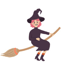 Witch Illustration Icon