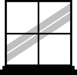 illustration of a window