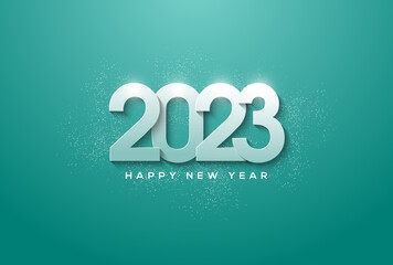 2023 Happy New Year Greeting Card