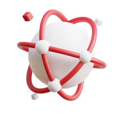 3D Icon Metaverse World