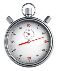 Chronometer. Transparent background.