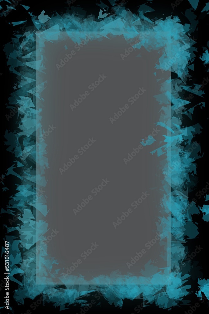 Wall mural creative frame in the background. background with transparent frame. beautiful abstract background. 