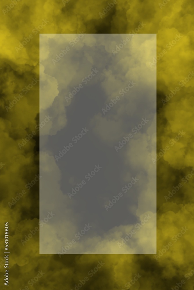 Wall mural creative frame in the background. background with transparent frame. beautiful abstract background. 