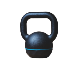 Kettlebell gym isolated - transparent - no background	
