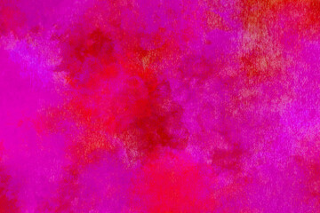 鮮やかなピンクの濃淡のグランジ地