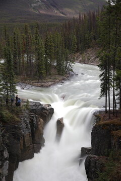 Sunwapta Falls - Alberta, Canada