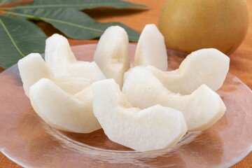 新鮮で美味しい梨