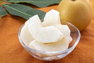 新鮮で美味しい梨