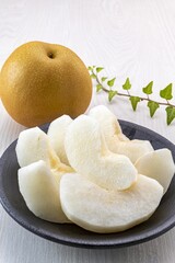 新鮮で美味しい梨