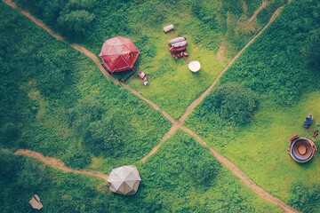 glamping. luxury glamorous camping. glamping in the beautiful countryside