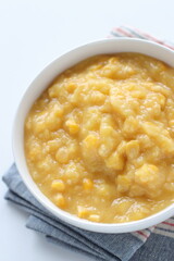 Summer food ingredient, cream corn for Chinese soup cooking 