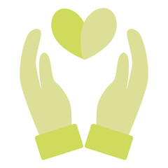 Obraz premium eco friendly concept icon with heandEco, bio, organic and natural products sticker, label, badge and logo. Ecology icon. Logo template with green leaves for organic and eco friendly products. Vector