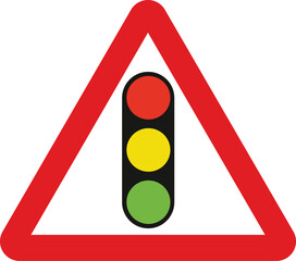 Traffic signals, The Highway Code Traffic Sign, Signs giving orders, Signs with red circles are mostly prohibitive. Plates below signs qualify their message.