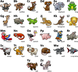 Animal Alphabet Chart Set © Christos Georghiou
