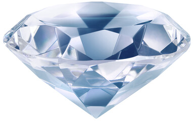 Shiny diamond isolated