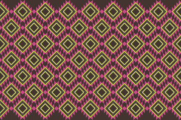 Tribal ethnic vector for wallpaper,Abstract ethnic geometric pattern design for background,Indian border,Tribal seamless colorful geometric pattern