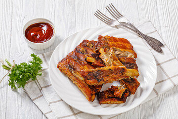 Fall Off the Bone Oven Baked Ribs
