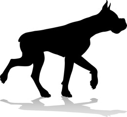 Dog Silhouette Pet Animal