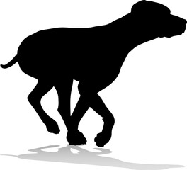 Dog Silhouette Pet Animal