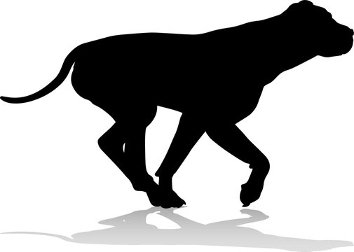recommend clip art: Dog Silhouette Pet Animal