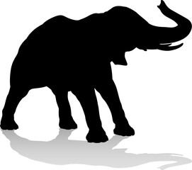 Elephant Silhouette