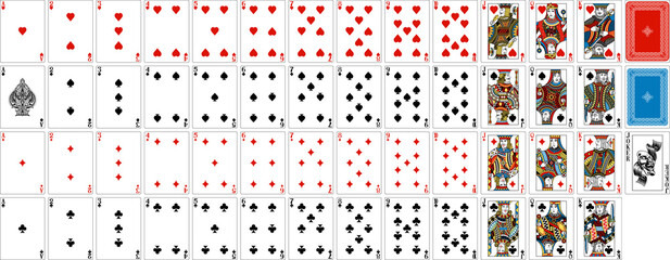 Playing Cards Deck Full Complete