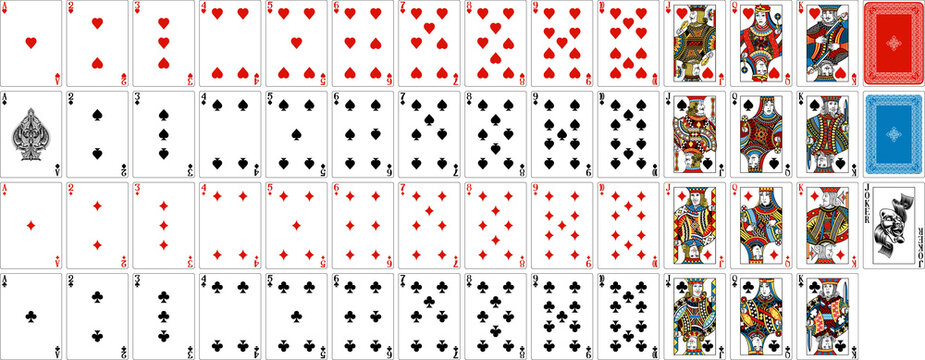 Playing Cards Deck Full Complete