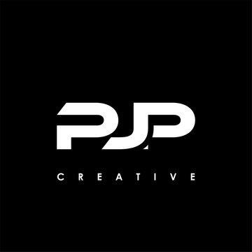 PJP Letter Initial Logo Design Template Vector Illustration