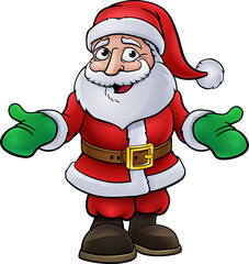Santa Claus Christmas Cartoon Character