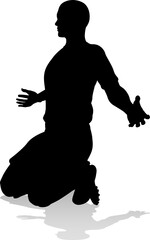 Soccer Football Player Silhouette